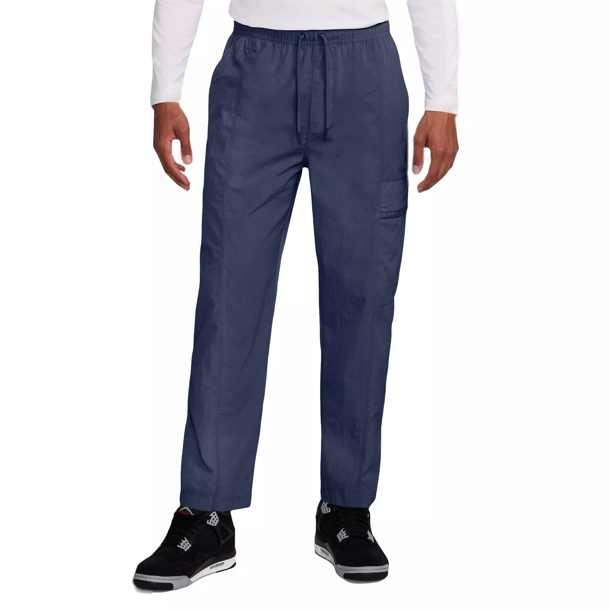 ジョーダン メンズ スウェットパンツ Jordan Essential Mountainside Graphic Pants - Navy/Blue Jordan Men's Essential Tapered Drawstring Pants - Navy